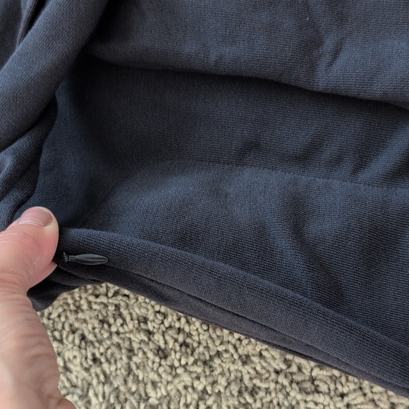 Nike Studio Front Tie Stretch Jersey Yoga Top Black Size Medium V-Back - Picture 7 of 16